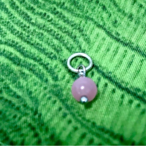 Bundle of 3 Charms enhancers Turquoise Bead, Rose Quartz and Pearl - Picture 2 of 7